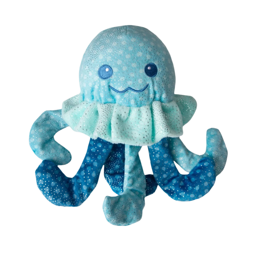 Plush Jellyfish Toy: Snugarooz Jelly The Jellyfish Plush Dog Toy, Whimsical Ocean-Themed Plush for Pets