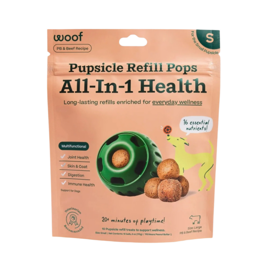 Woof Dog Wellness Pops Multifunctional Small 6Oz