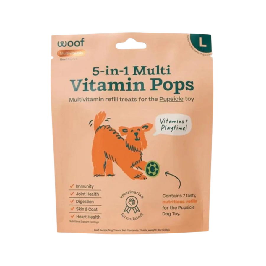 Woof Dog Wellness Pops Multifunctional Large 8Oz