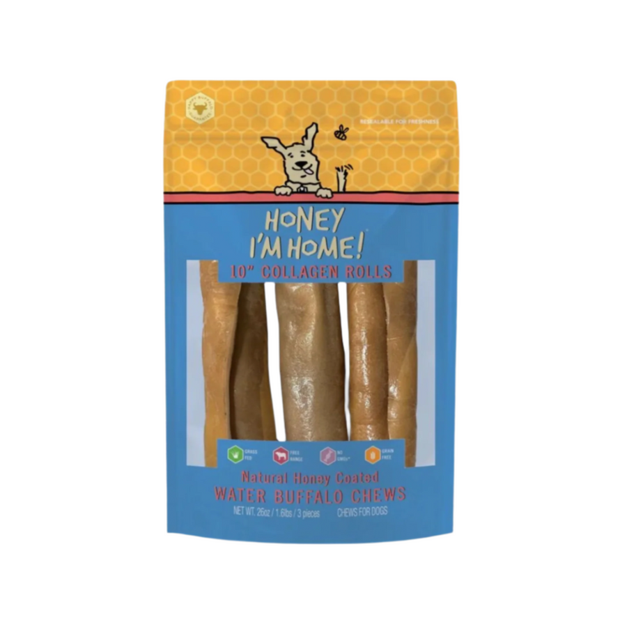 Natural Buffalo Collagen Rolls for Dogs