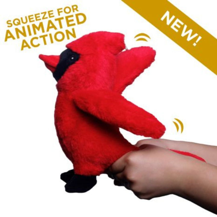 Tall Tails Dog Interactive Cardinal Dog Toy