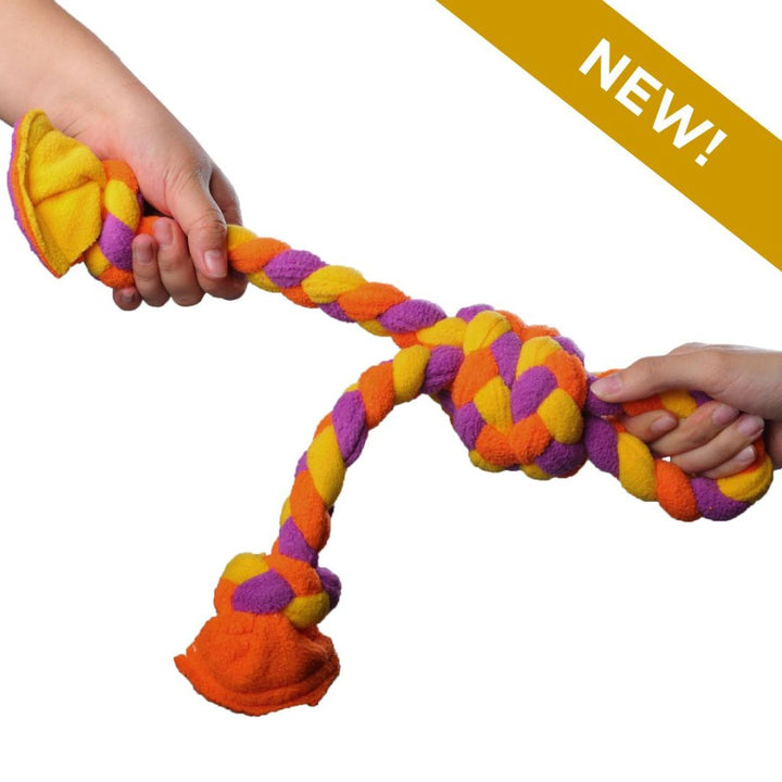 Tall Tails Dog Braided Fleece Tug Toy