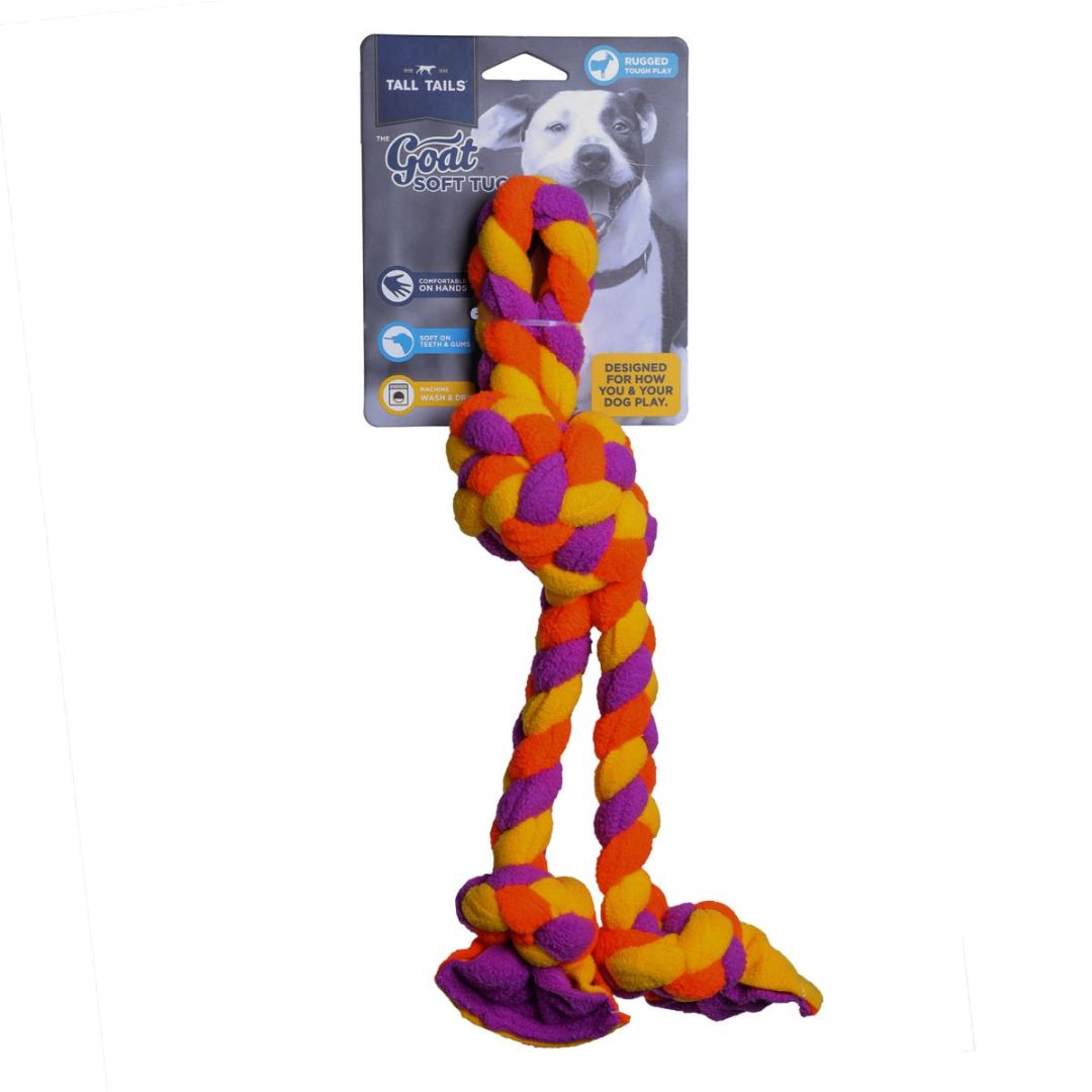 Tall Tails Dog Braided Fleece Tug Toy