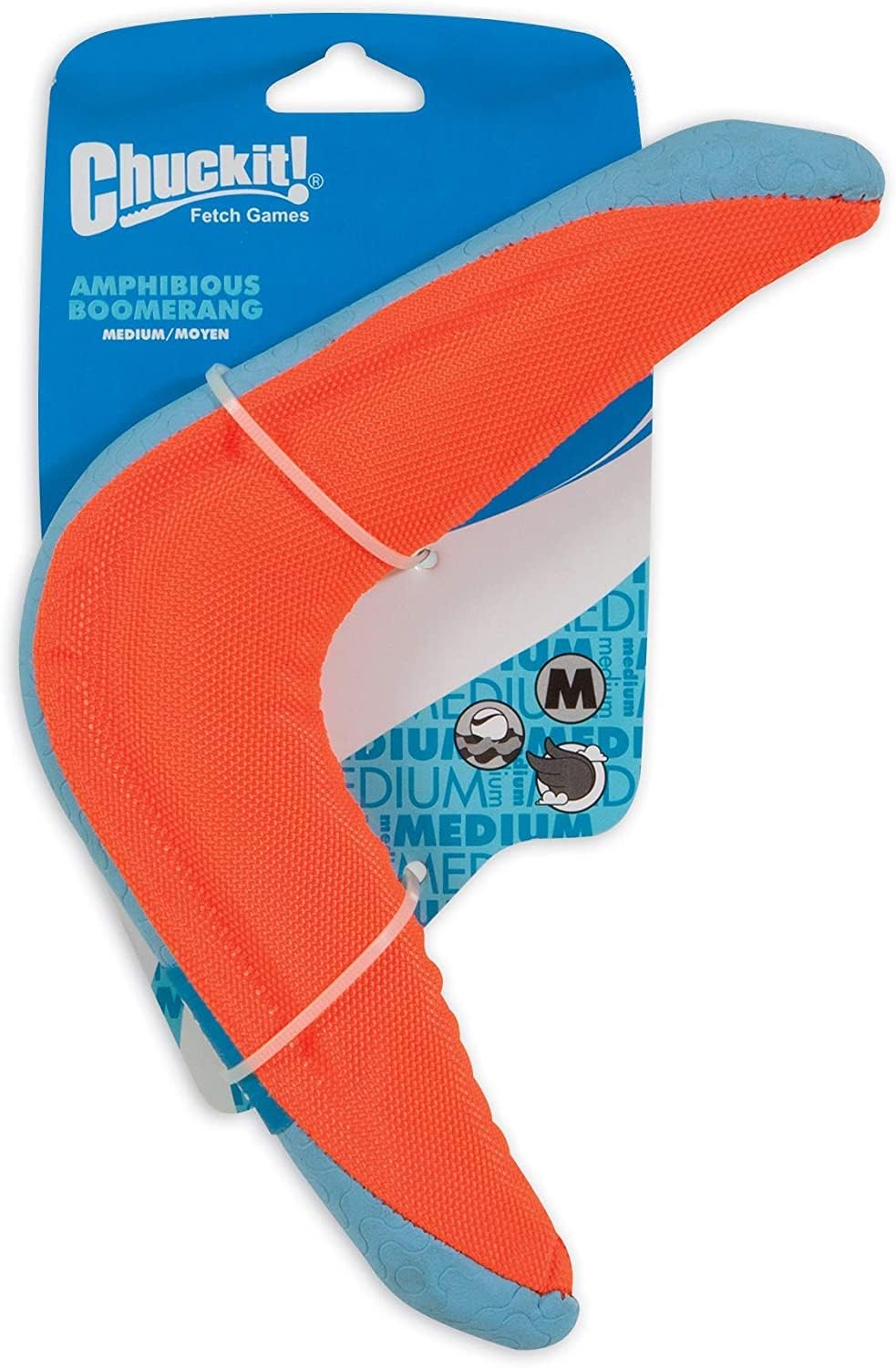 Chuckit! Amphibious Dog Toy Boomerang Assorted Medium