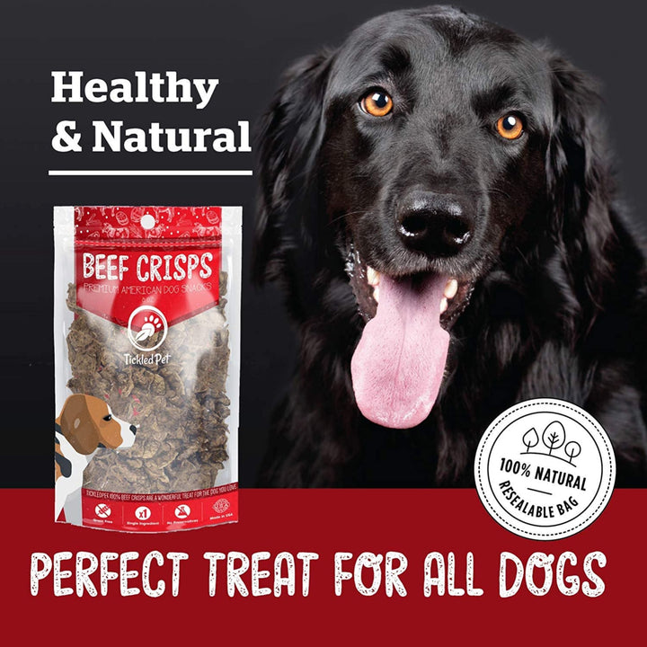 Tickled Pet Dog USA Beef Lung Crisps 8oz