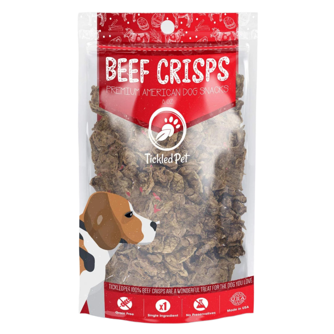 Tickled Pet Dog USA Beef Lung Crisps 8oz